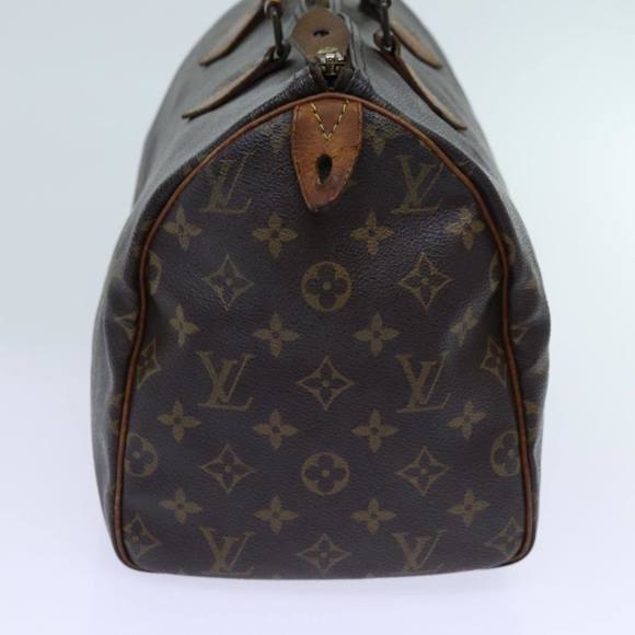 LOUIS VUITTON Monogram Speedy 30 Hand Bag M41526 LV Auth 71195 - Picture 3 of 16